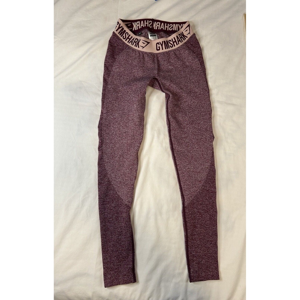 Maroon burgundy Gymshark leggings women's size S